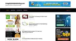 Desktop Screenshot of integritywebmarketing.com